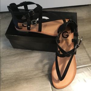 Black sandals